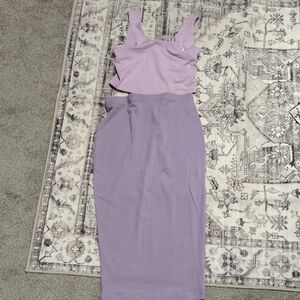 ASOS Petite Lavender Maxi Dress